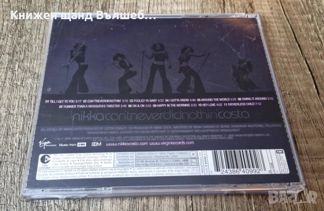 Компакт Дискове - Поп - Рок:  Nikka Costa – Can`t never did nothin`, снимка 2 - CD дискове - 51894794
