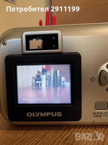 Фотоапарат Olympus 3,2Mp, снимка 4 - Фотоапарати - 50674470