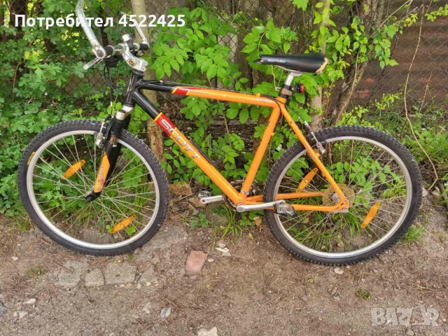 продава се велосипед  SCOTT USA 26д. 3x8 предавки 7005 цената е намалена PRO Оригинал, снимка 1