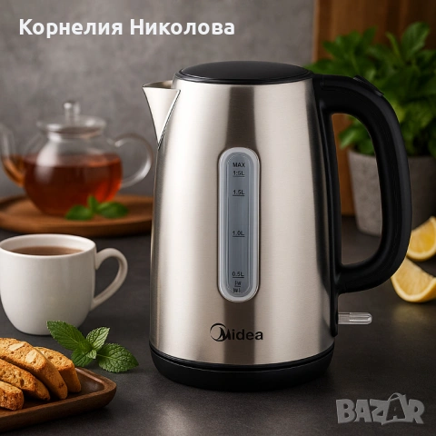 Електрическа кана Midea MK-17S30D2, снимка 3 - Други - 54183574