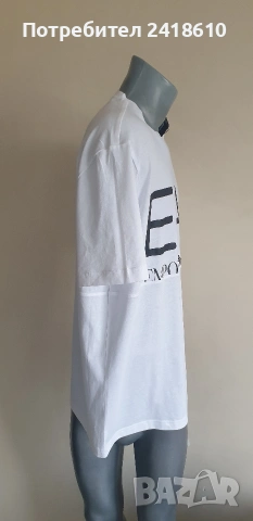 Emporio Armani EA7 Cotton Mens Size XL / 3XL НОВО! ОРИГИНАЛ! Мъжка Тениска, снимка 6 - Тениски - 54182495