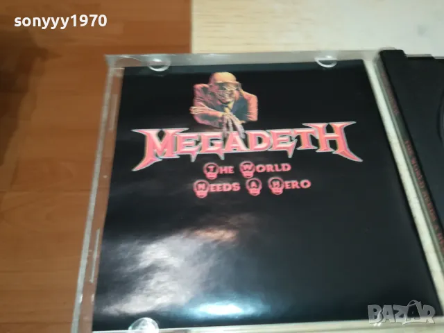 MEGADETH CD 0905251737, снимка 12 - CD дискове - 50223090