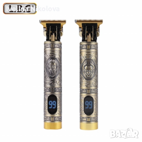 Машинка за подстригване, 4 приставки и LED екран - SHAV78, снимка 3 - Машинки за подстригване - 52431480