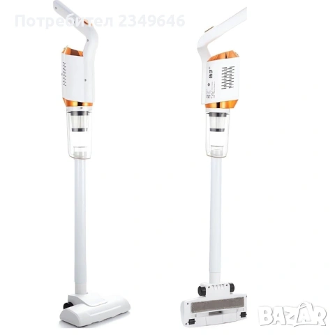 5-в-1 Вертикална Акумулаторна Прахосмукачка МИЕЩ СЕ HEPA филтър, снимка 4 - Прахосмукачки - 53958684