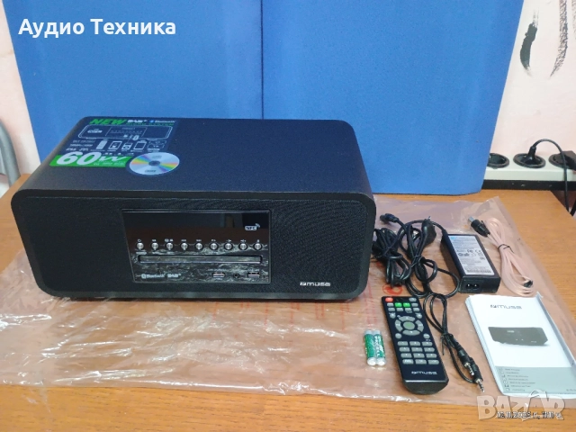 MUSE M-785 Цифрово радио със CD плейър и Bluetooth (DAB, DAB+, FM, RDS, USB, AUX), снимка 2 - Аудиосистеми - 52428087