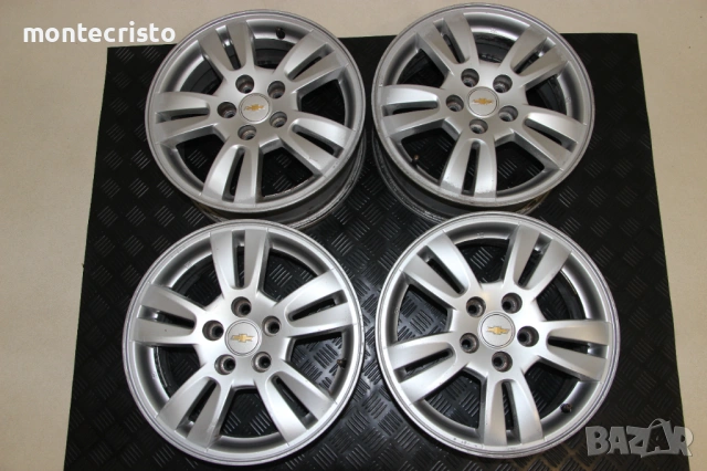 Алуминиеви джанти Chevrolet Aveo T300 (2011-2015г.) 15 цола / 5x105 / 56.6 / 95040750 Шевролет Авео, снимка 2 - Гуми и джанти - 53933375