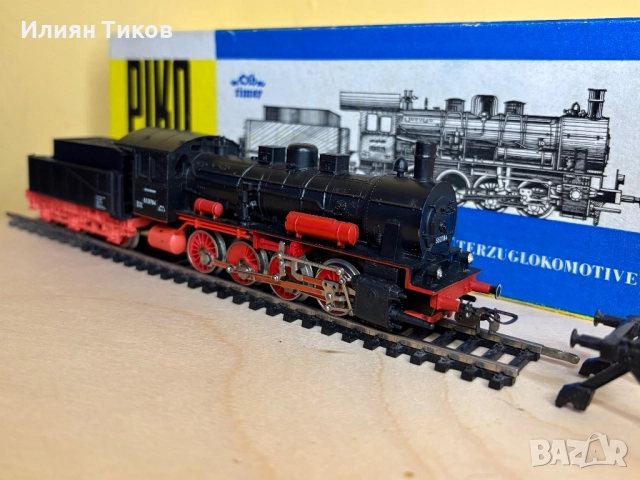 Парен локомотив PIKO H0 1:87 – BR 55 влак , снимка 3 - Влакчета, самолети, хеликоптери - 52795054