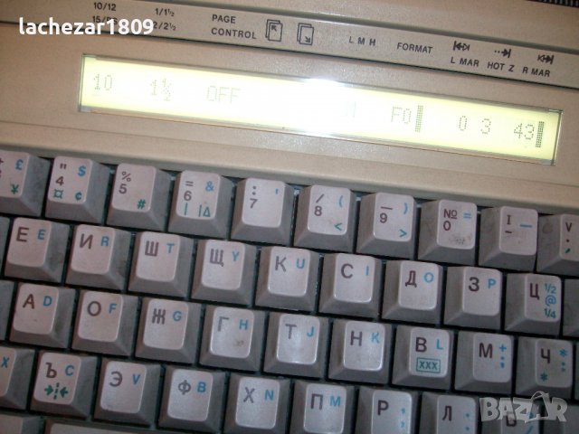 пишеща машина XEROX кирилица + латиница, снимка 3 - Ученически пособия, канцеларски материали - 38883151