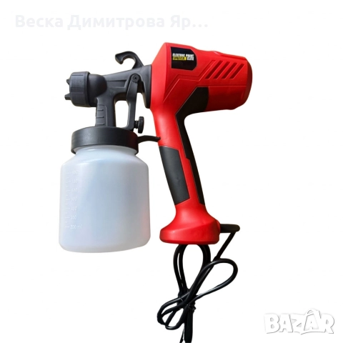 Пистолет за боядисване, снимка 4 - Бои, лакове, мазилки - 52561625