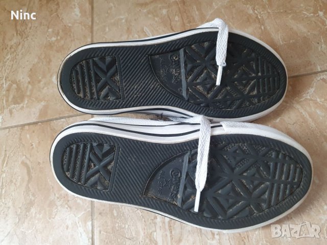 Детски кожени гуменки Converse 27, снимка 5 - Детски гуменки - 29247085