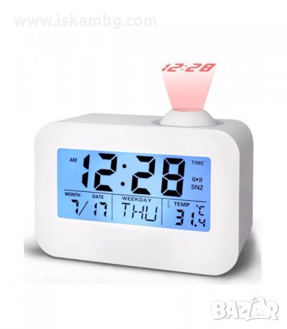 ЧАСОВНИК С ПРОЕКЦИЯ НА ЧАС И АКТИВИРАНЕ ЧРЕЗ ПЛЯСКАНЕ - код 806-0, снимка 8 - Друга електроника - 33927451