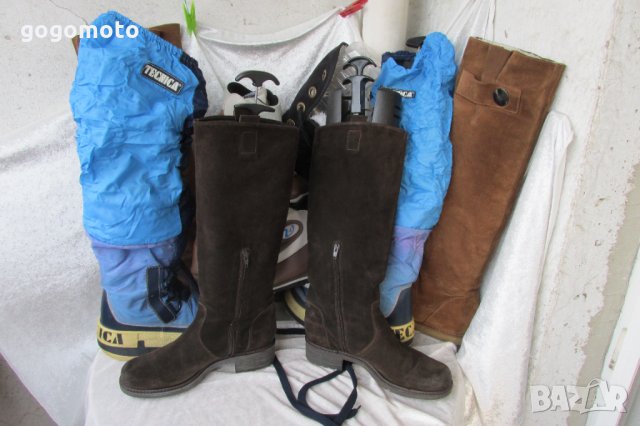 Елегантни, ежедневни дамски ботуши, 39 - 40- антихлъзгаща подметка от каучук, 100% естествена кожа, снимка 8 - Дамски ботуши - 35097592