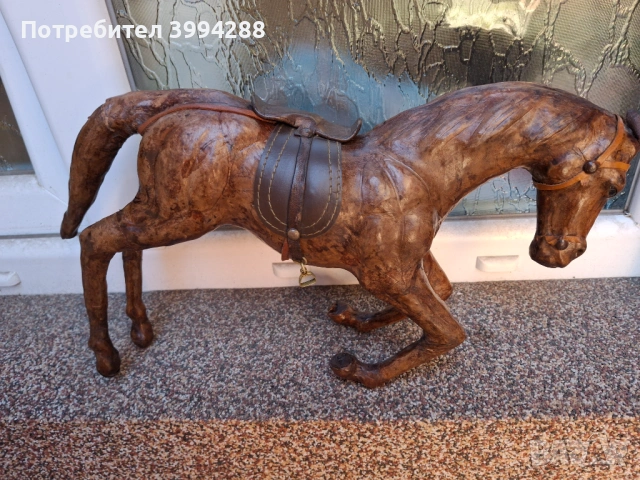 Декорация кон естествена кожа, снимка 2 - Други ценни предмети - 54353398