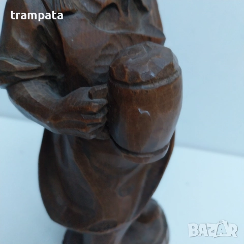 ТОП ОФЕРТА -50%  Стара немска дървена фигура дърворезба, снимка 3 - Антикварни и старинни предмети - 52326005