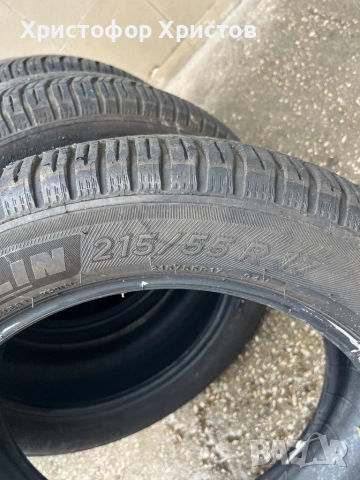 Гуми Мишелин/Michelin 215/55/R17, снимка 4 - Гуми и джанти - 54088369