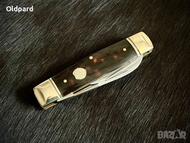 Колекционерски джобен сгъваем нож с три остриета RR Whittler Tortoise. (RR2435), снимка 3 - Ножове - 44274948