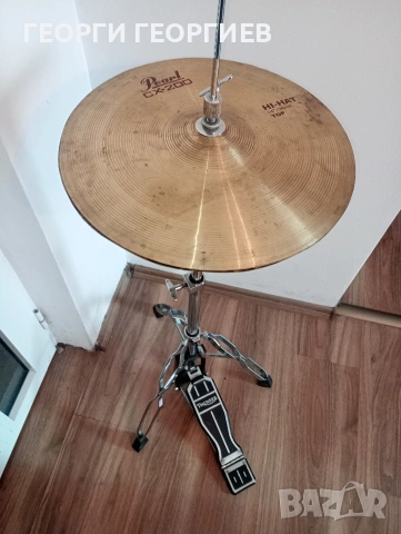 Продавам барабани,стойки и чинели, снимка 3 - Ударни инструменти - 54177461