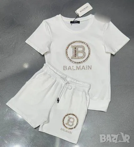 памучни дамски екипи balmain , снимка 2 - Спортни екипи - 50395853