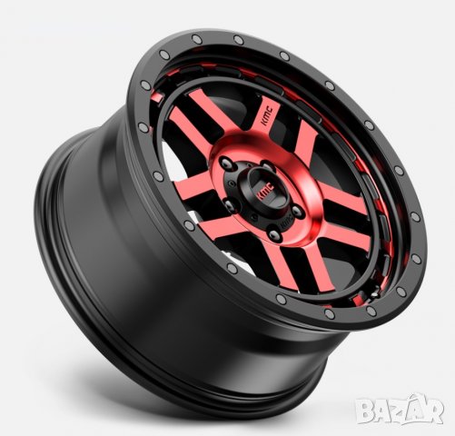 17" Off Road KMC Джанти 5X127 Jeep Wrangler Cherokee Dodge Durango Jou, снимка 4 - Гуми и джанти - 37806655