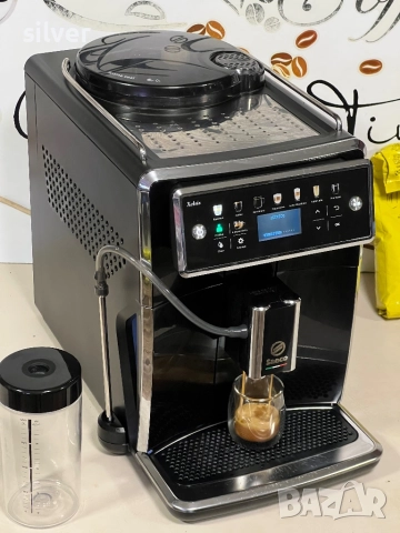 Кафемашина кафе автомат Saeco Xelsis SM7580 с гаранция, снимка 8 - Кафемашини - 52024681
