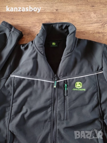 john deere softshell jacket - мъжко софтшел яке НОВО БЕЗ ЕТИКЕТИ Л, снимка 5 - Якета - 52136060