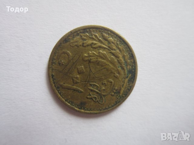 100 пара 1926 Османска турска монета, снимка 3 - Нумизматика и бонистика - 35218341