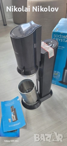 машина за газирана вода sodasream CRYSTAL