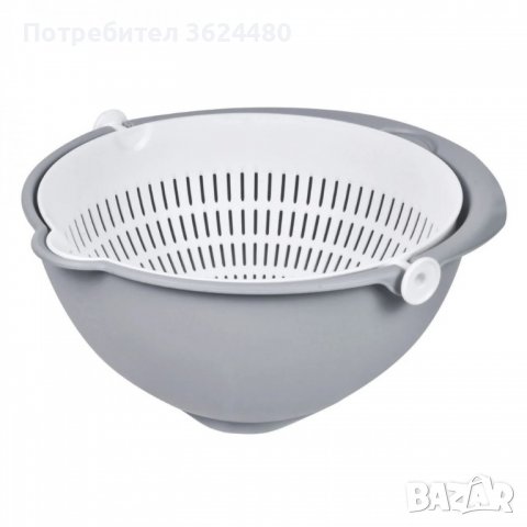 Въртящ се гевгир - купа за отцеждане - код 3250, снимка 5 - Аксесоари за кухня - 34505462