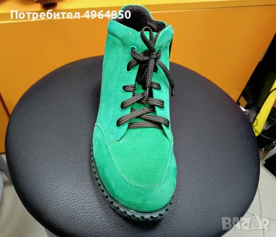 Намалени дамски обувки от естествена кожа, снимка 3 - Дамски боти - 56294499