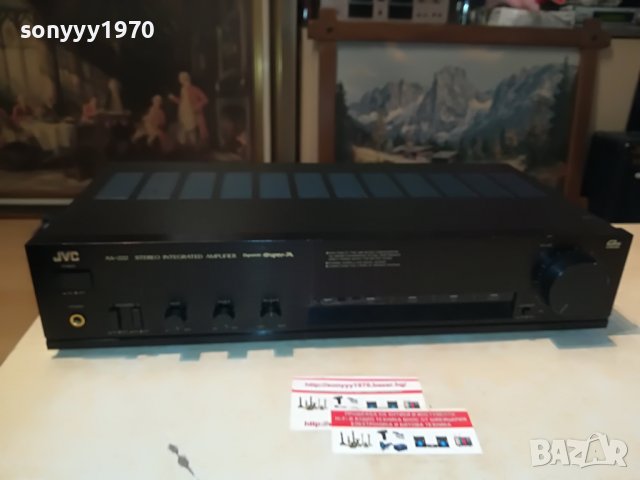 JVC AX-222BK STEREO AMPLIFIER-MADE IN JAPAN 0707221235, снимка 3 - Ресийвъри, усилватели, смесителни пултове - 37315828