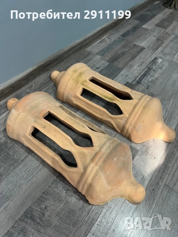 Голям керамичен аплик, 2 бр., снимка 5 - Други - 53882449