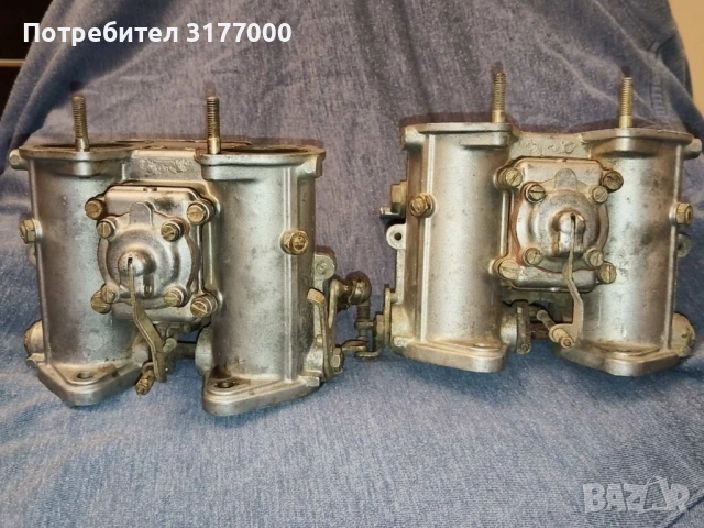 2 карбуратора Dellorto 40 F DHLA, снимка 3 - Части - 52711611