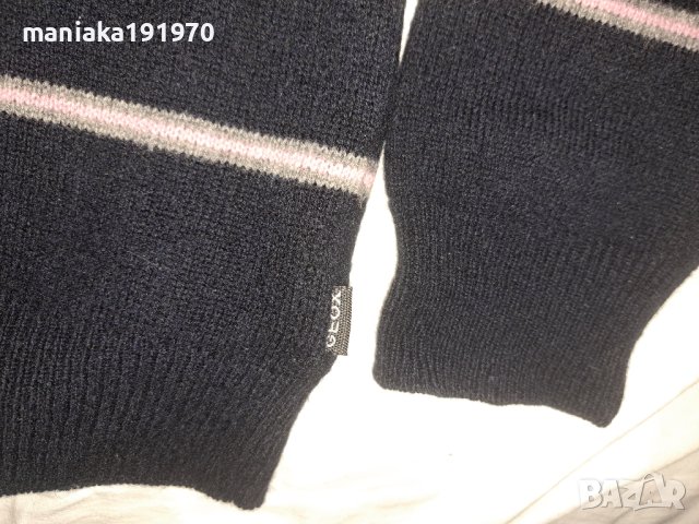 GEOX knit man (XL) мъжки вълнен пуловер, снимка 7 - Пуловери - 44269254