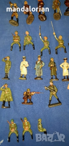 Original WWII Era German Toy Soldier LINEOL Maker, снимка 6 - Колекции - 52207438