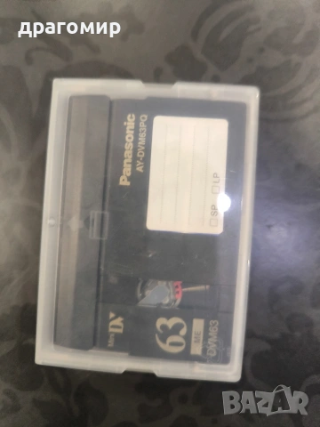 Panasonic DVM63 Mini DV Cassette , снимка 2 - Камери - 54220160