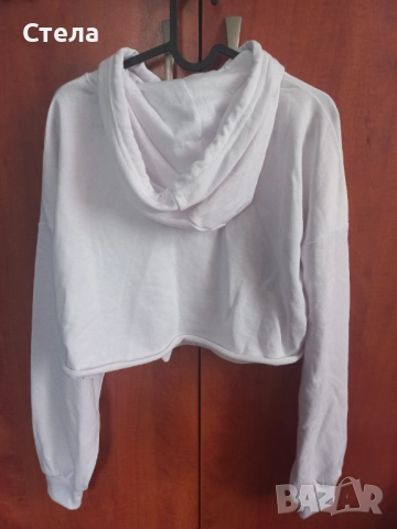 Terranova кроп скъсен суитчър, РАЗЛИЧНИ ЦВЕТОВЕ, дамски, детски, за момиче, сив, нов, с етикет, снимка 10 - Суичъри - 47134658