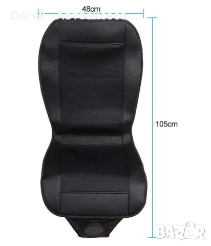 Универсална охлаждаща подложка за седалка 12V с вентилатор, снимка 6 - Аксесоари и консумативи - 54123652