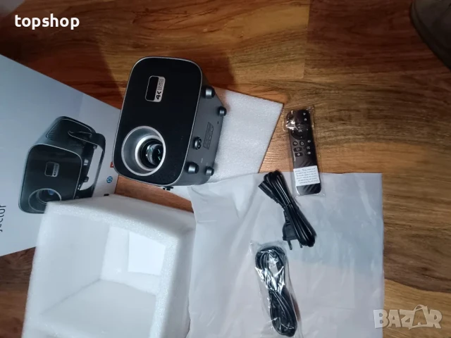 Android 11 проектор с 5G 2.4G Dual WiFi BT 1080P 8000 Лумена, 30 000 часа, 4K и твърд диск, снимка 11 - Плейъри, домашно кино, прожектори - 50503829