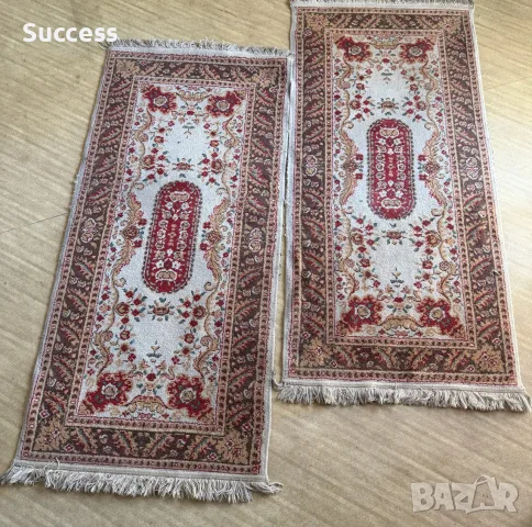 Персийски килим с две пътеки, снимка 2 - Килими - 56017436