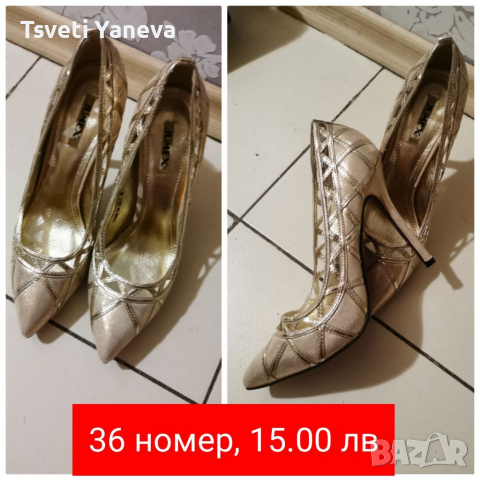 Дамски обувки, снимка 3 - Дамски обувки на ток - 36523951