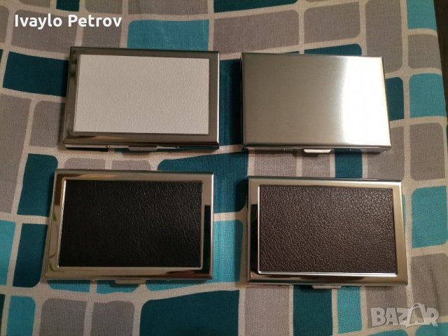 Стилен метален портфейл / протектор със RFID защита за дебитни карти, снимка 9 - Портфейли, портмонета - 29584888