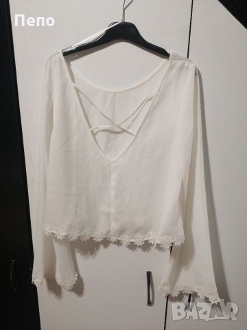 Стилна блузка, снимка 2 - Тениски - 33721533
