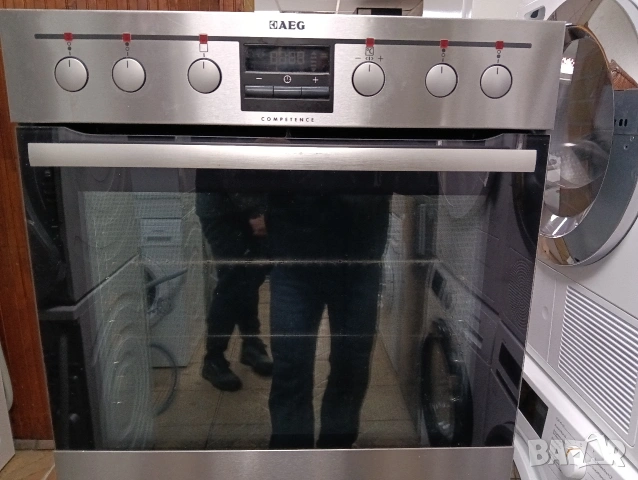 Иноксова печка за вграждане с керамичен плот Аег Aeg Made in Germany 2 години Гаранция!, снимка 9 - Печки, фурни - 53253175