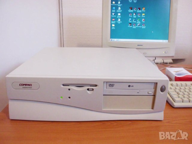 ⭐Продавам ретро компютър COMPAQ DESKPRO 2000 с много игри⭐, снимка 3 - Геймърски - 40433923