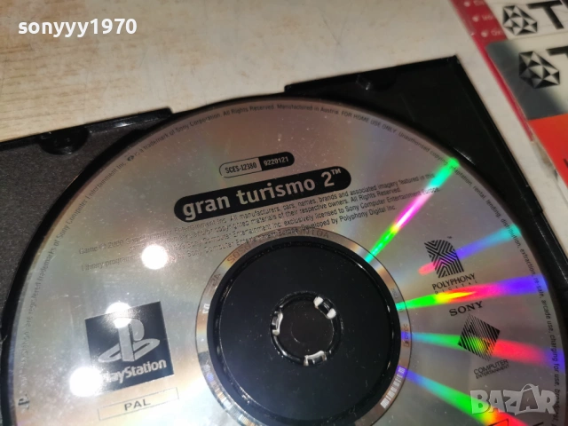 SONY PS GRAN TURISMO 2 GAME 1904261004H1E3R, снимка 6 - Игри за PlayStation - 54242377