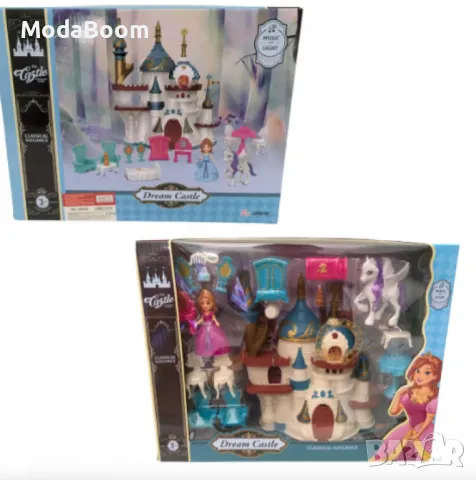 Музикален замък за  принцеси, снимка 4 - Кукли - 48425668