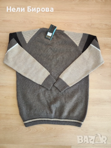 Зимен мъжки пуловер, размер М, снимка 3 - Пуловери - 52541624