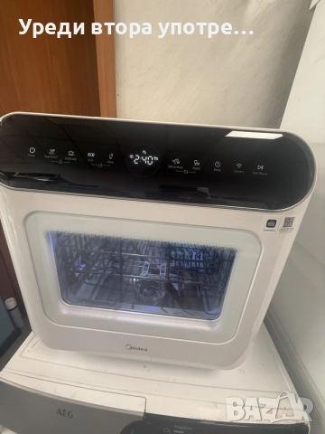Малка компактна съдомиялна Midea, снимка 2 - Съдомиялни - 55993559