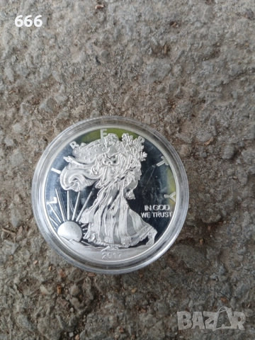 Монети Американски Орел, снимка 3 - Нумизматика и бонистика - 51968604