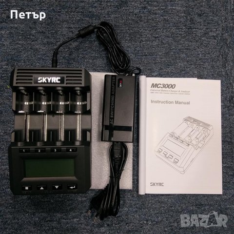 SkyRC MC3000 - професионално зарядно за всички видове цилиндрични акумулаторни батерии, снимка 7 - Друга електроника - 30564249